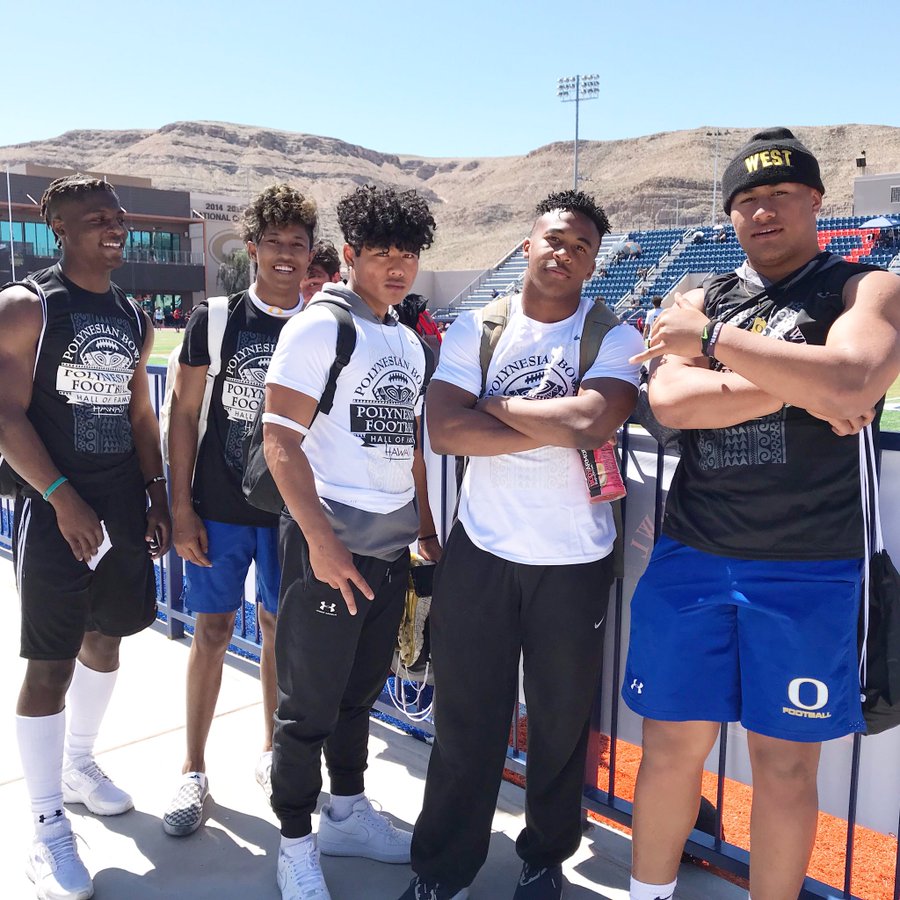 polynesiabowl's tweet photo. ATTN INVITEES: 400+ registered (Class of 21, 22 &amp; 23) for POLYNESIAN BOWL NATIONAL COMBINE &amp; SHOWCASE. Positions remaining: QB (Full), RB (9), OL (23), WR &amp; TE (19), LB (9), DL (19), DB (16). Secure your spot!

Registration open for 6th-8th grade camp!

https://t.co/7l5X2akEAk https://t.co/TvsacBm5Zz