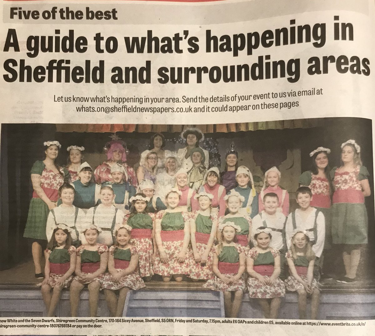 Well Done Six O’Clock Club Kids! It’s not just Clarissa and Muddles who are famous- you made it into <a href="/SheffieldStar/">The Star, Sheffield</a> #proud #shiregreen #community #sheffield #sheffieldissuper
