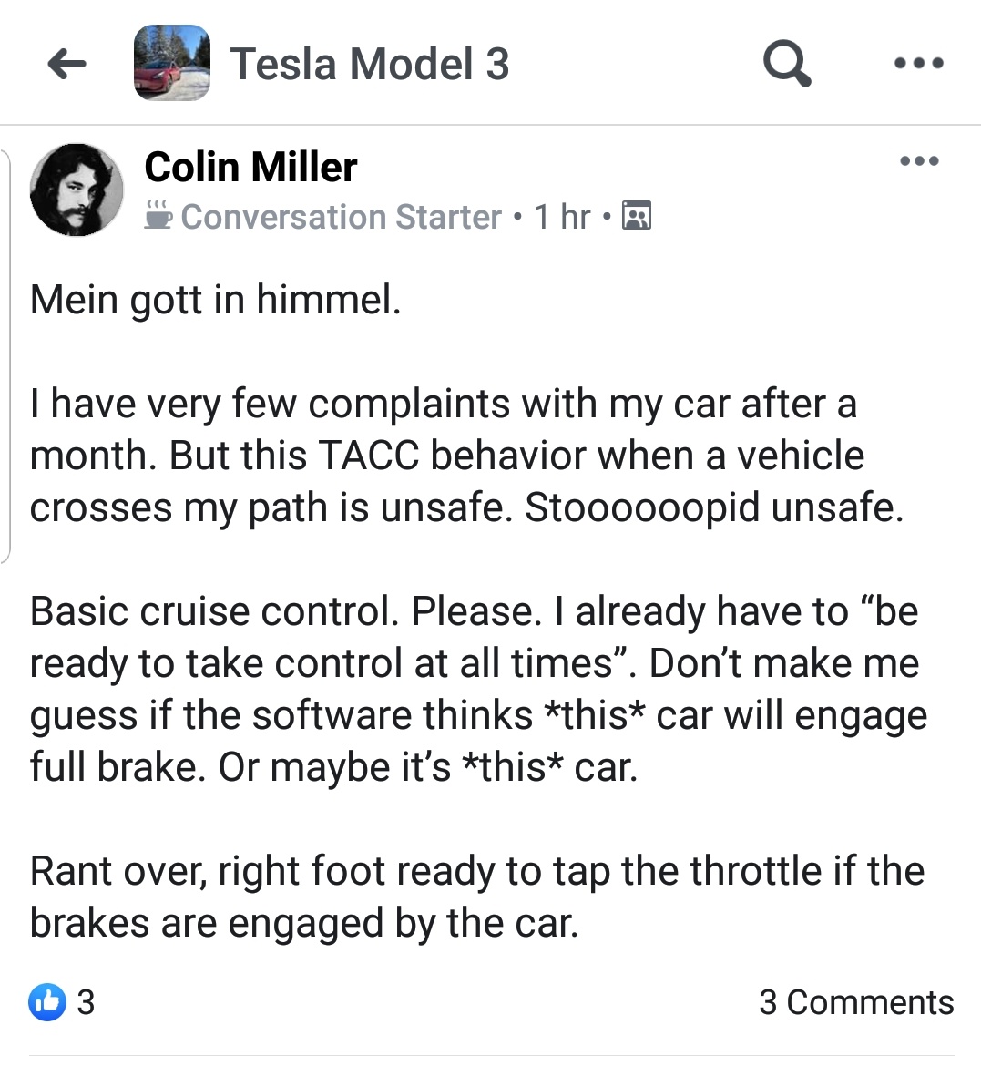 ghost_scot's tweet image. #TeslaPhantomBrakeIssues