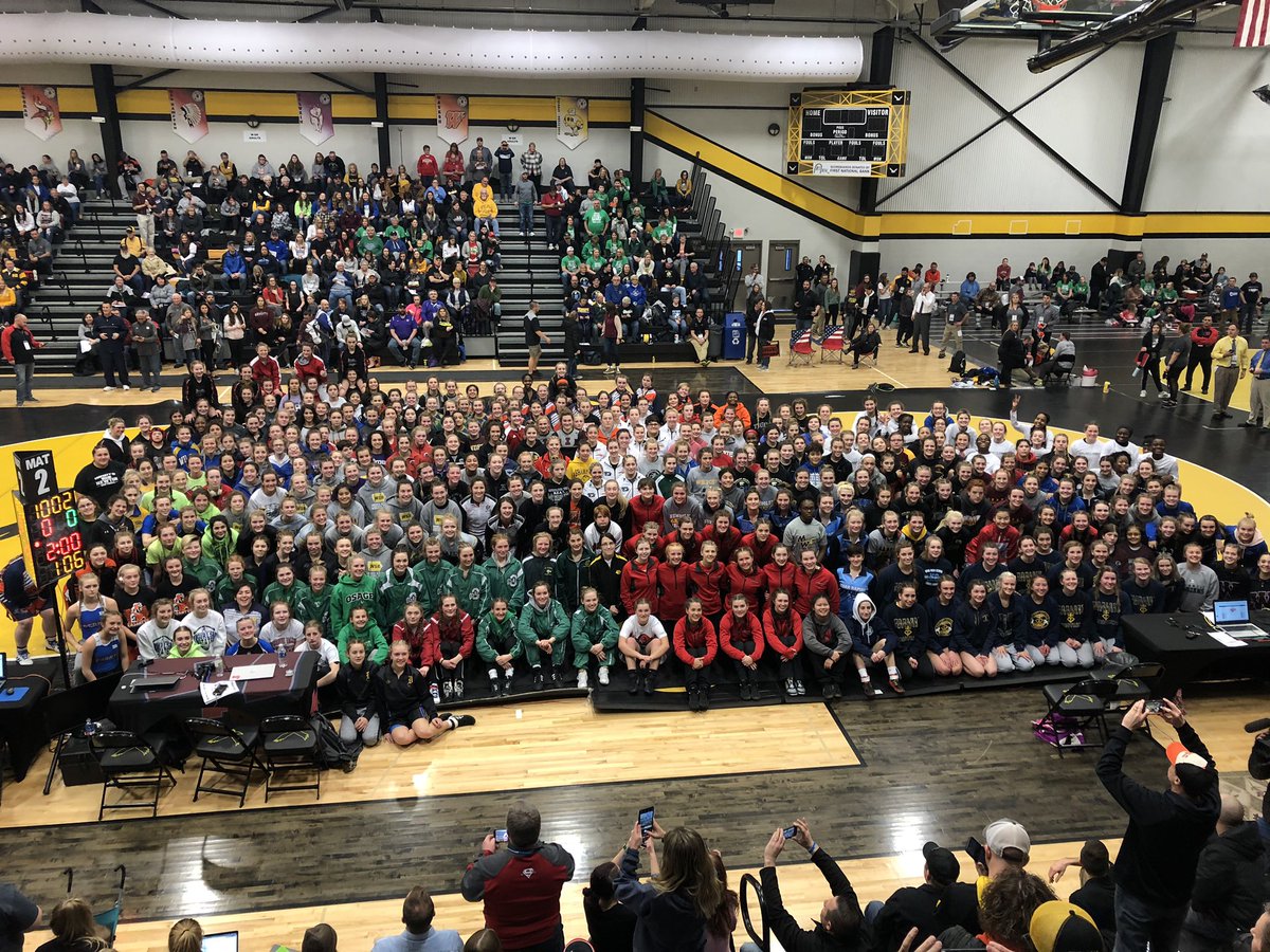 IAwrestle's tweet photo. What a difference a year makes. This is going to be an incredible weekend. #IWCOAstate https://t.co/IiZnQfm9yY