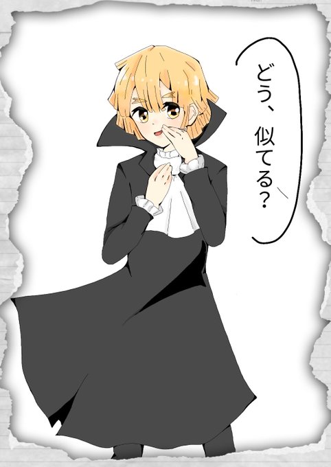 天音/あまね🍠さんがTwitterに投稿した我妻善逸(鬼滅の刃)のイラスト。