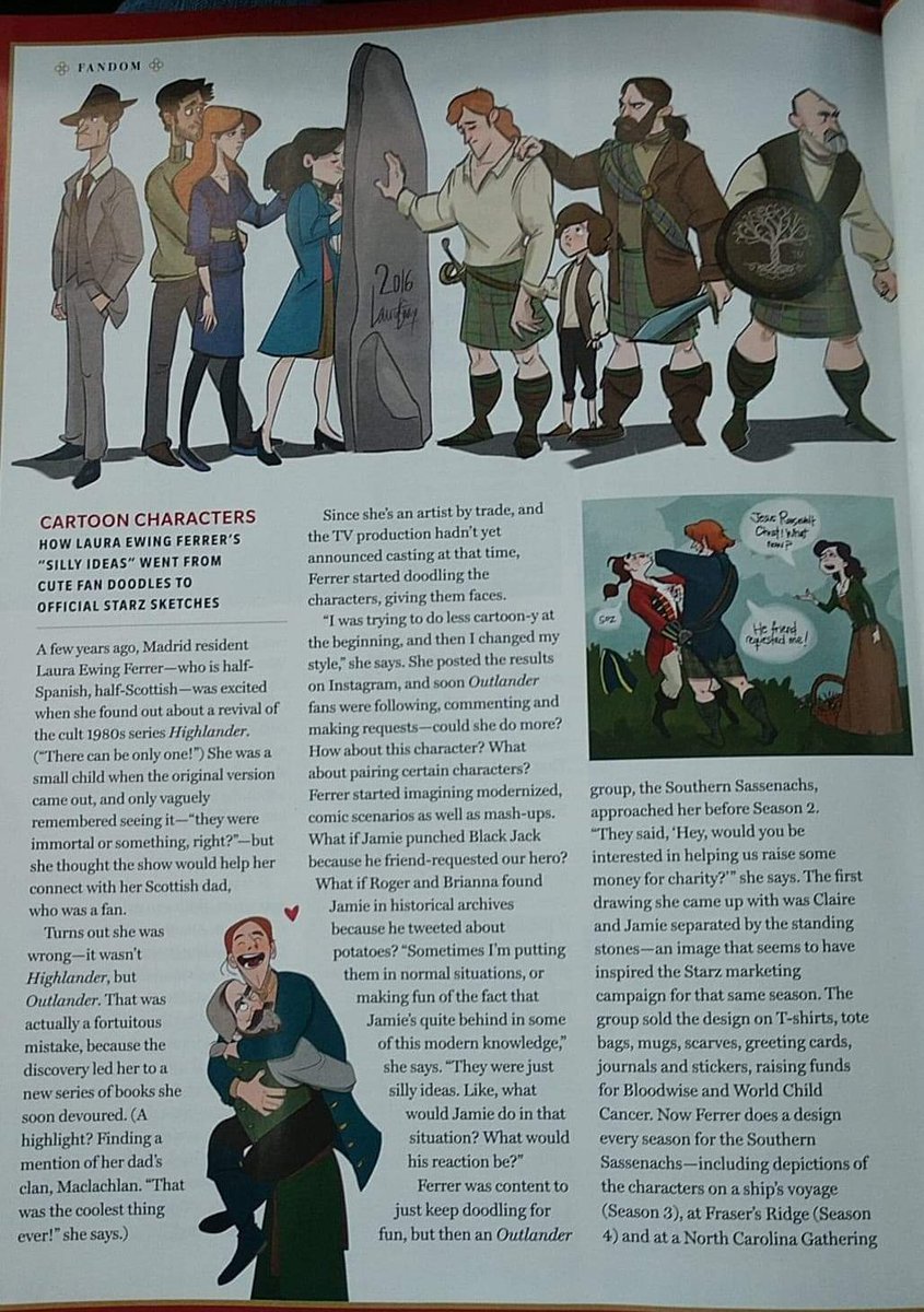 SSassenachs's tweet photo. So excited for @LauraEwF 🎉❤️ Congratulations!!! Grab a copy to read about her work AND ours!!! #SoSass #Charity #Outlander https://t.co/M3pgriBB4i