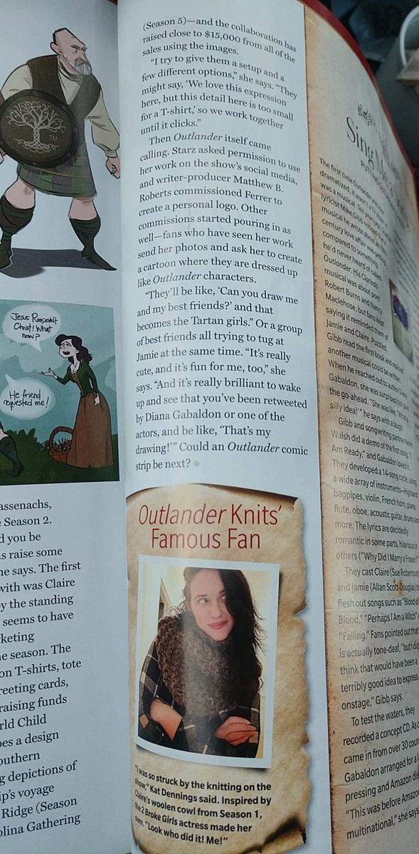 SSassenachs's tweet photo. So excited for @LauraEwF 🎉❤️ Congratulations!!! Grab a copy to read about her work AND ours!!! #SoSass #Charity #Outlander https://t.co/M3pgriBB4i