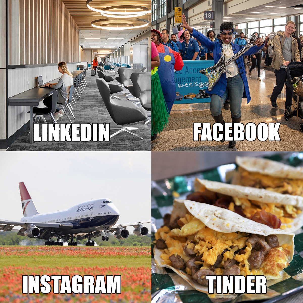 AustinAirport's tweet photo. Get you an airport who can do it all.
#dollypartonchallenge #FlyAUS https://t.co/bpH6NsGFKB