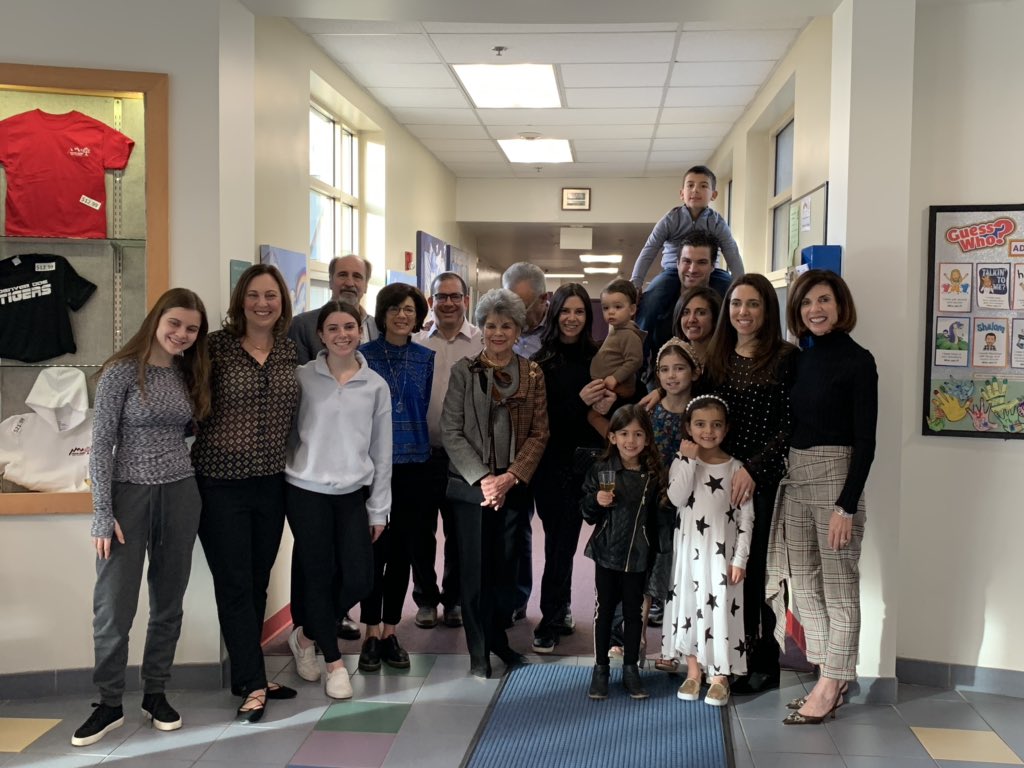 DJDSahalzel's tweet photo. This afternoon we had a special gathering as we dedicated the Lower Division Principal’s office. Thank you so much to Essie and Jordon z’l Perlmutter and family. Shabbat shalom! https://t.co/TOB3Sa7zMG