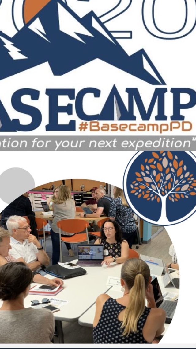 TheRealBasecamp's tweet photo. @ms_deljuidice We’re so glad you’re in! Thanks for helping us spread the word! BTW - Proof that you’re a #BasecampPD veteran, right on the flyer! https://t.co/YIf8KSjaKh