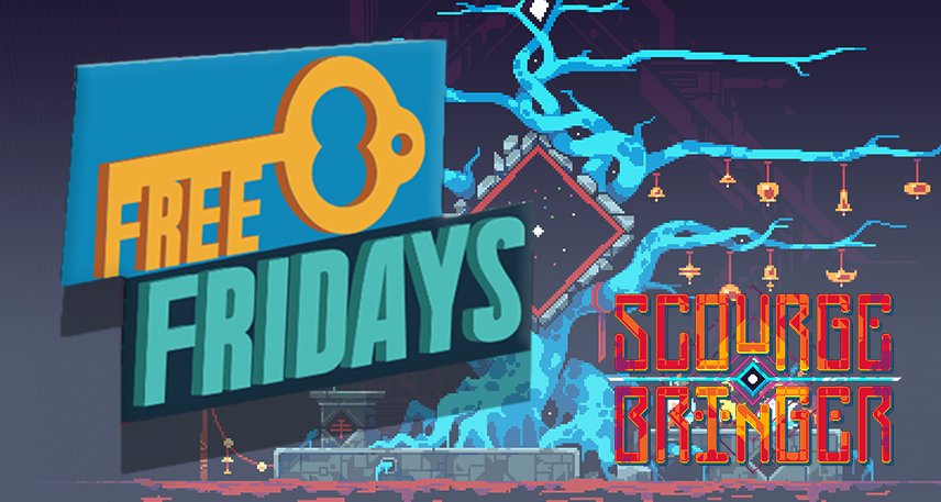 freekeyfridays's tweet photo. FreekeyFridays is on! This Friday we are featuring  #Scourgebringer by @mrhelmut 😱

Head over to 👇
https://t.co/bpYdaH5y6m

for a chance to win! 

#themix #gamedev #indiedev #indiegames #indiegamedev 
#freekeyfridays #freesteamkeys #steamkeys #freekeys #freegame https://t.co/9Owqo1WaTW