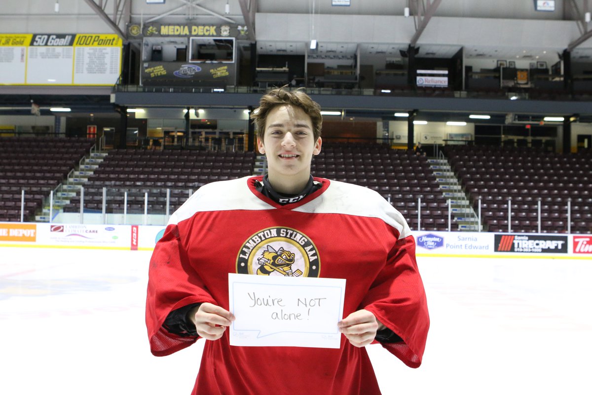 StingU16's tweet photo. Ethan Everaert wants to remind you about @Bell_LetsTalk Day on January 29th. #BellLetsTalk
#MentalHealthAwareness #Lambton #JrSting #AAA #MinorMidget #2020ohldraft https://t.co/S9g4R7ThoF