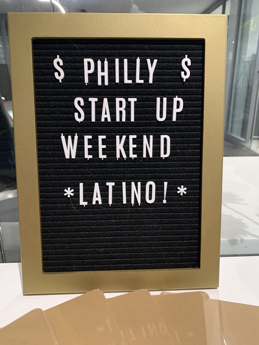 dvidsilva's tweet photo. Startup weekend Latino Philly starting now! #latinxTech https://t.co/d9xeIlzKVj