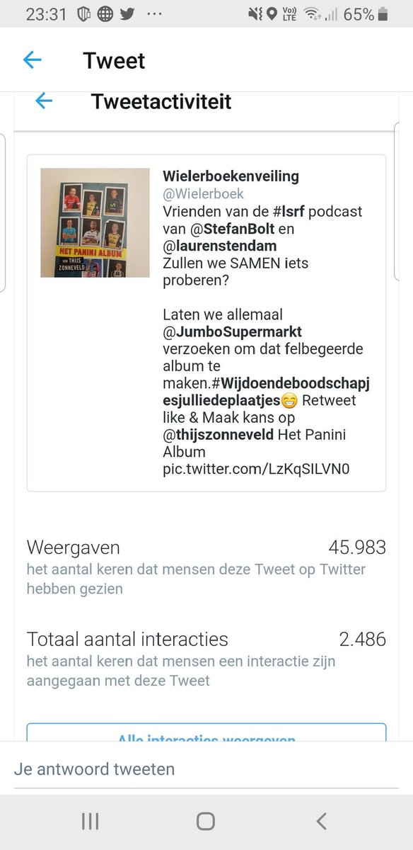 OpKoersPodcast's tweet image. 2020 wordt een bijzonder wielerjaar ! Laten we het dan nog eens proberen. #Vrienden van de #LSRF @thijszonneveld @DeRodeLantaarn met de vraag: @JumboSupermarkt wanneer komt dat felbegeerde Panini album? #wijdoendeboodschapjesjulliedeplaatjes