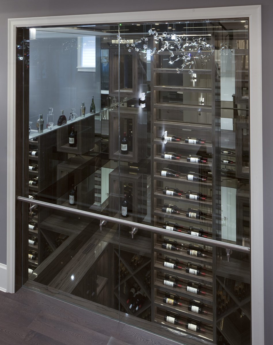 SublimeInterior's tweet image. How many bottles of wine do you think can be stored in this stunning cellar? 

-So Sublime