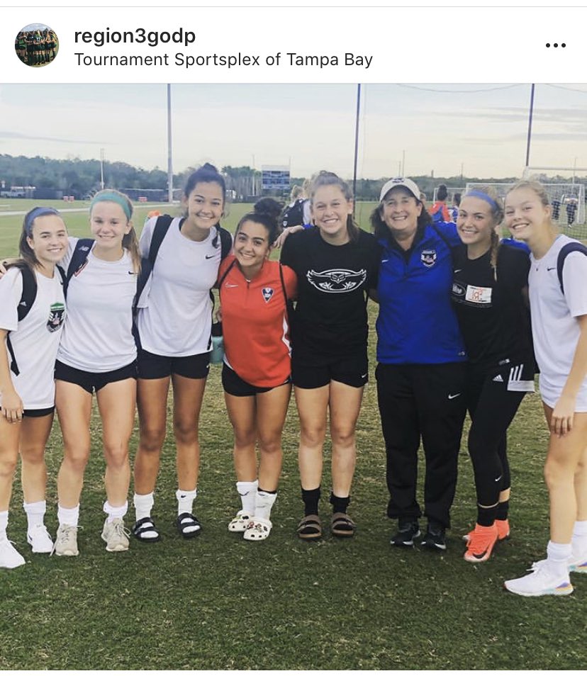 Hey <a href="/ZoeSusi1/">zoe susi</a> 🙋‍♀️ fun seeing you on the R3 update at the <a href="/usysodp/">US Youth Soccer ODP</a> National Training Camp. Crush it!!