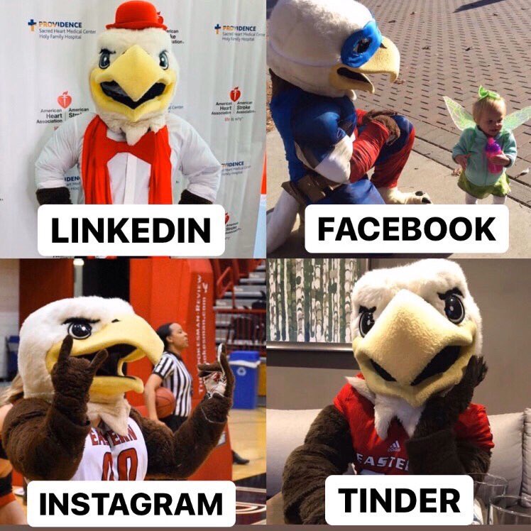 No one does it like <a href="/EWUSwoop/">EWU Swoop</a> can ❤️🦅 #dollypartonchallenge