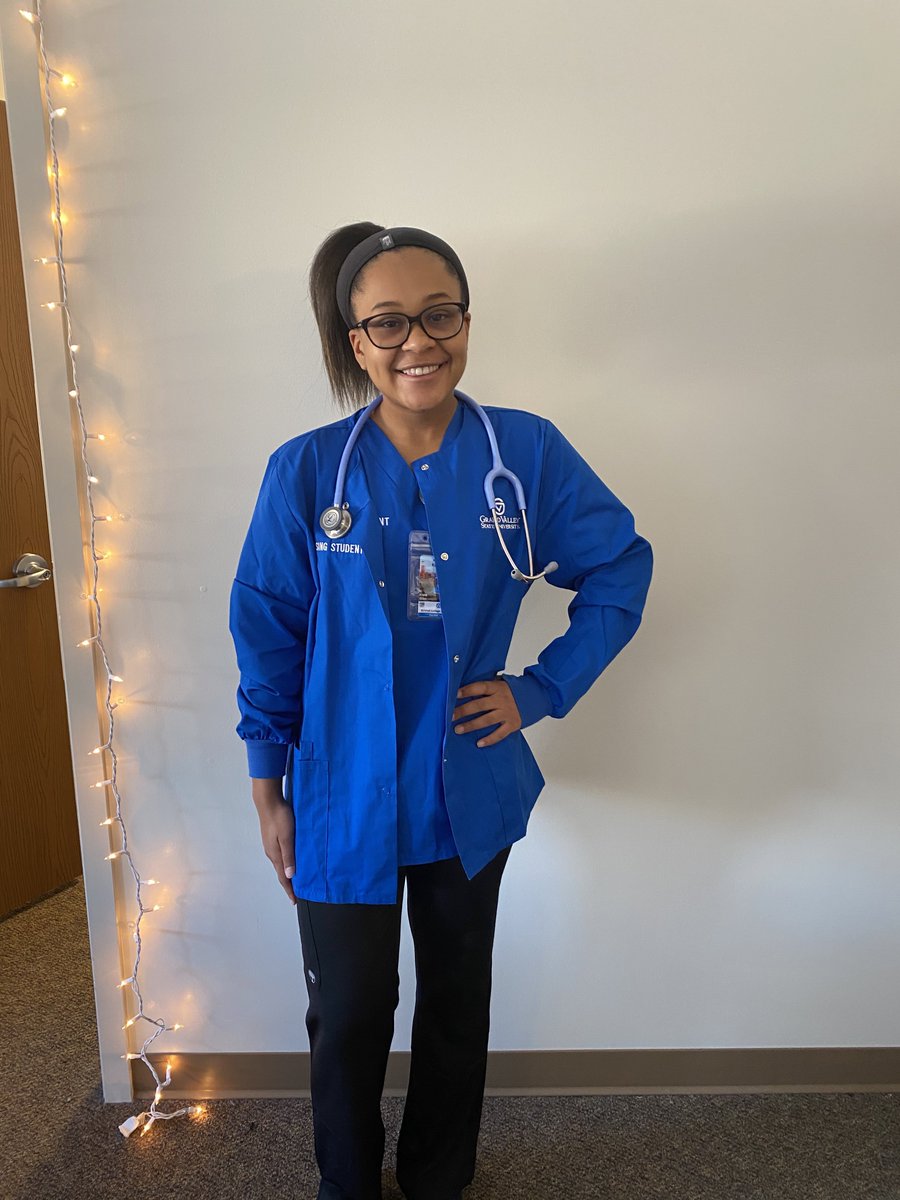 I am so excited for my daughter Kiara Giles. She has begun her journey as a nursing student at Grandvalley State University!! It seems like just yesterday she was a baby! #love #Nursing