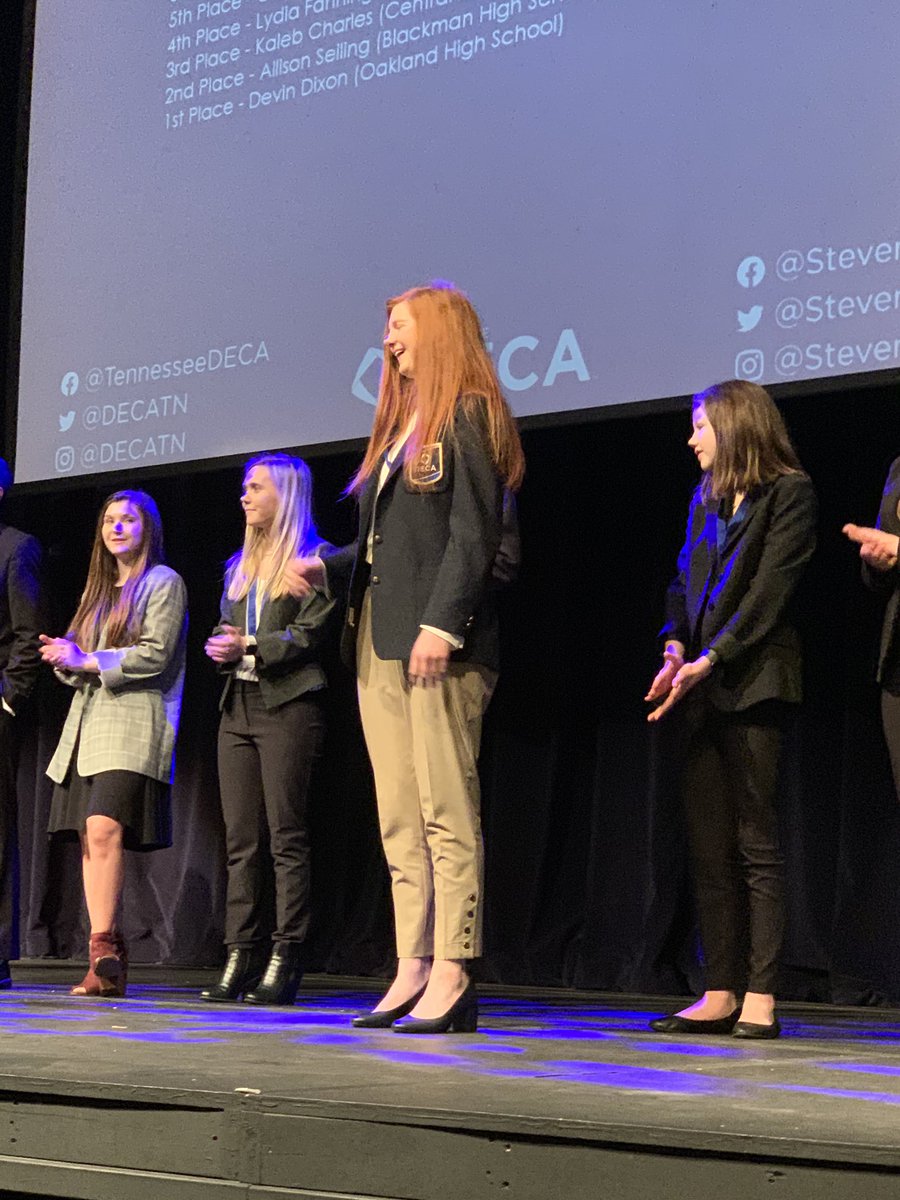 Blackman_DECA's tweet photo. Great day at DECA district competition today! Congratulations to everyone that competed today and everyone that made it on to state competition! #WeAreBlackman #BlackmanDECA @DECAInc https://t.co/CGB6cvYkGg