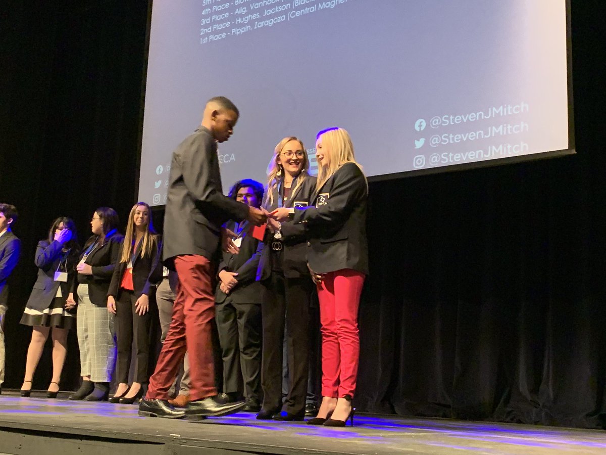 Blackman_DECA's tweet photo. Great day at DECA district competition today! Congratulations to everyone that competed today and everyone that made it on to state competition! #WeAreBlackman #BlackmanDECA @DECAInc https://t.co/CGB6cvYkGg