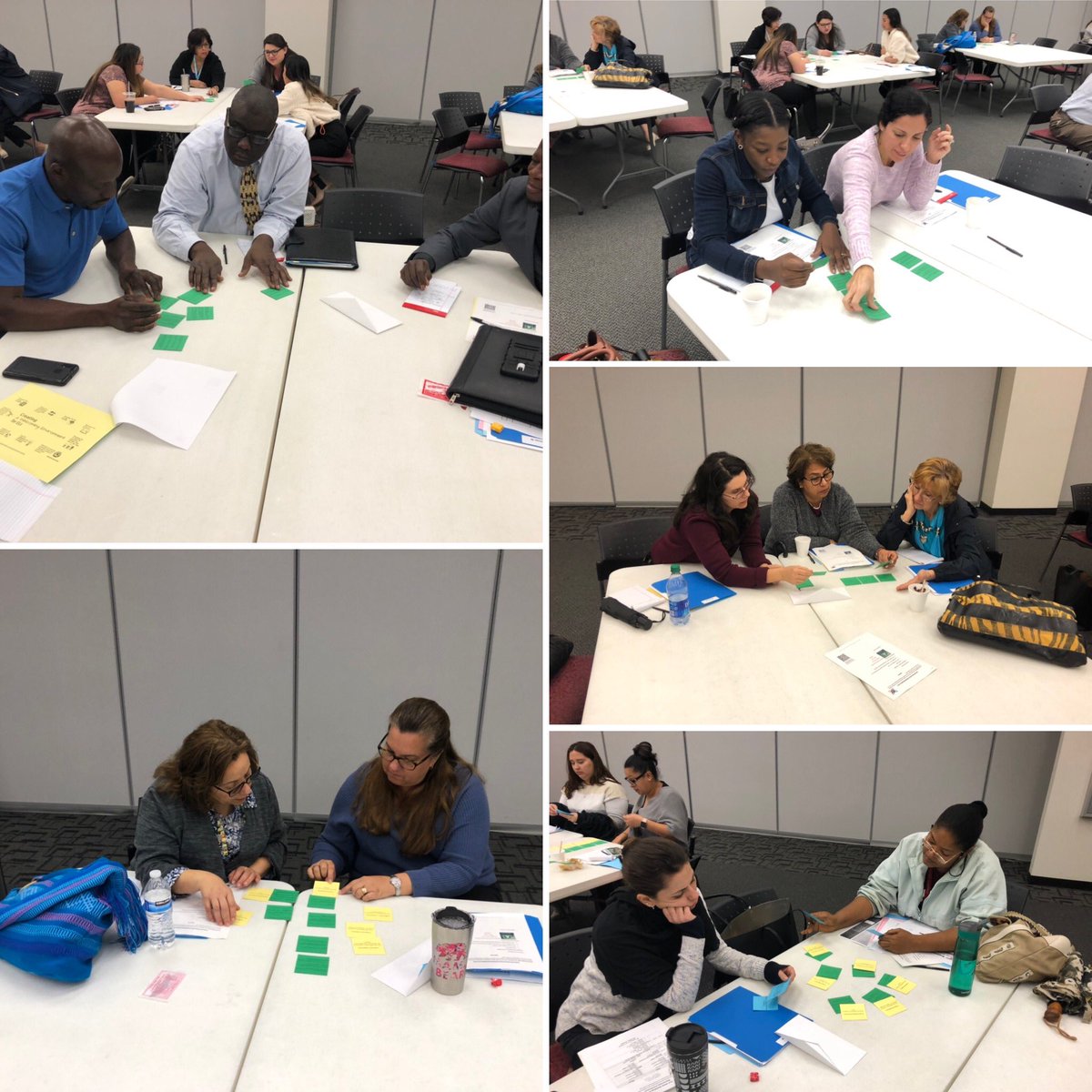 DWernerpbc's tweet photo. Great group of CLFs today! Loved working with our #Clfpbc sharing with them Culturally Responsive Teaching Strategies! #cardsort #GoToStrategies @EsolPbc @harveyoaxaca @vfrancisco79 @DianaFedderman @GFsheffield @aimeemarie0209 https://t.co/nhoAVCuBGc