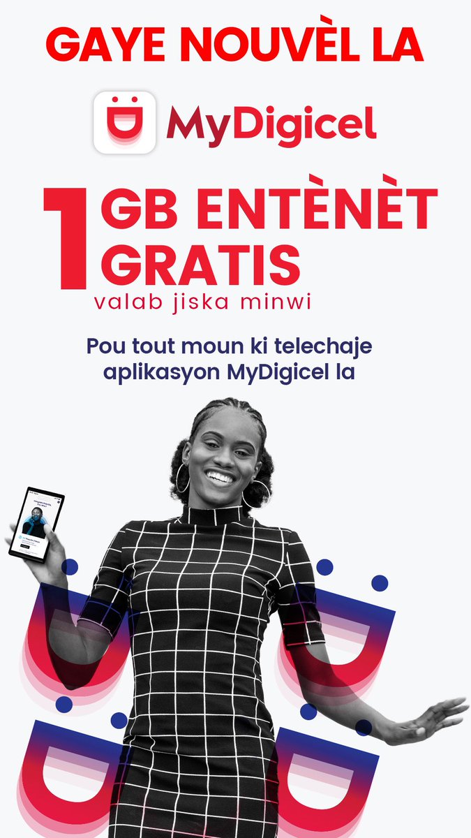 MetayerAdeline's tweet photo. Pa di m pa di nou #soukeli #datagratis @DigicelHT https://t.co/8YmHBPUUvk