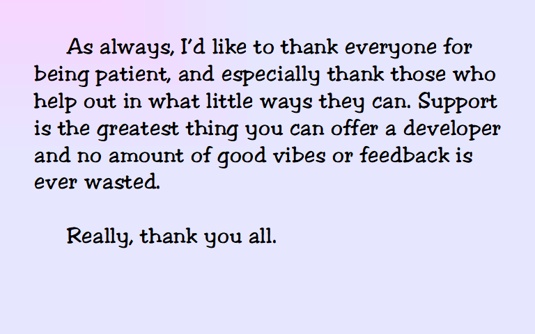 PlayKitsunami's tweet image. The 2020 State of Kitsunami:

 △__△    ₊✧₊*
( ⸝⸝˘v˘⸝)_/¯ #GamedevGOALS *✧₊
1) Make better use of Kistunami Discord.
2) More consistent Ordinary World RPG updates.
3) Be more socially active!