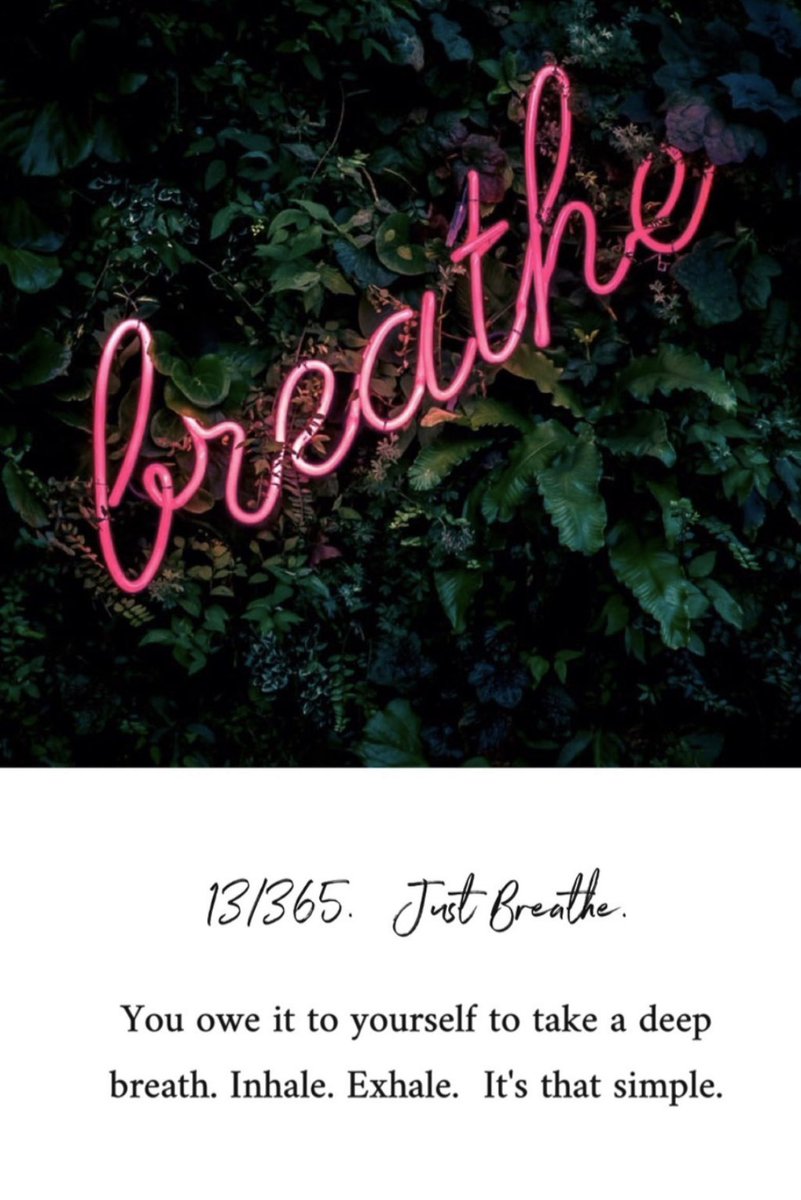 BABFoundation's tweet photo. 13/365. JUST BREATHE. You owe it to yourself. inhale. Exhale. Repeat. #selfcare #kind365 #366daysofkindness #selflove https://t.co/DPCiaWpAWy