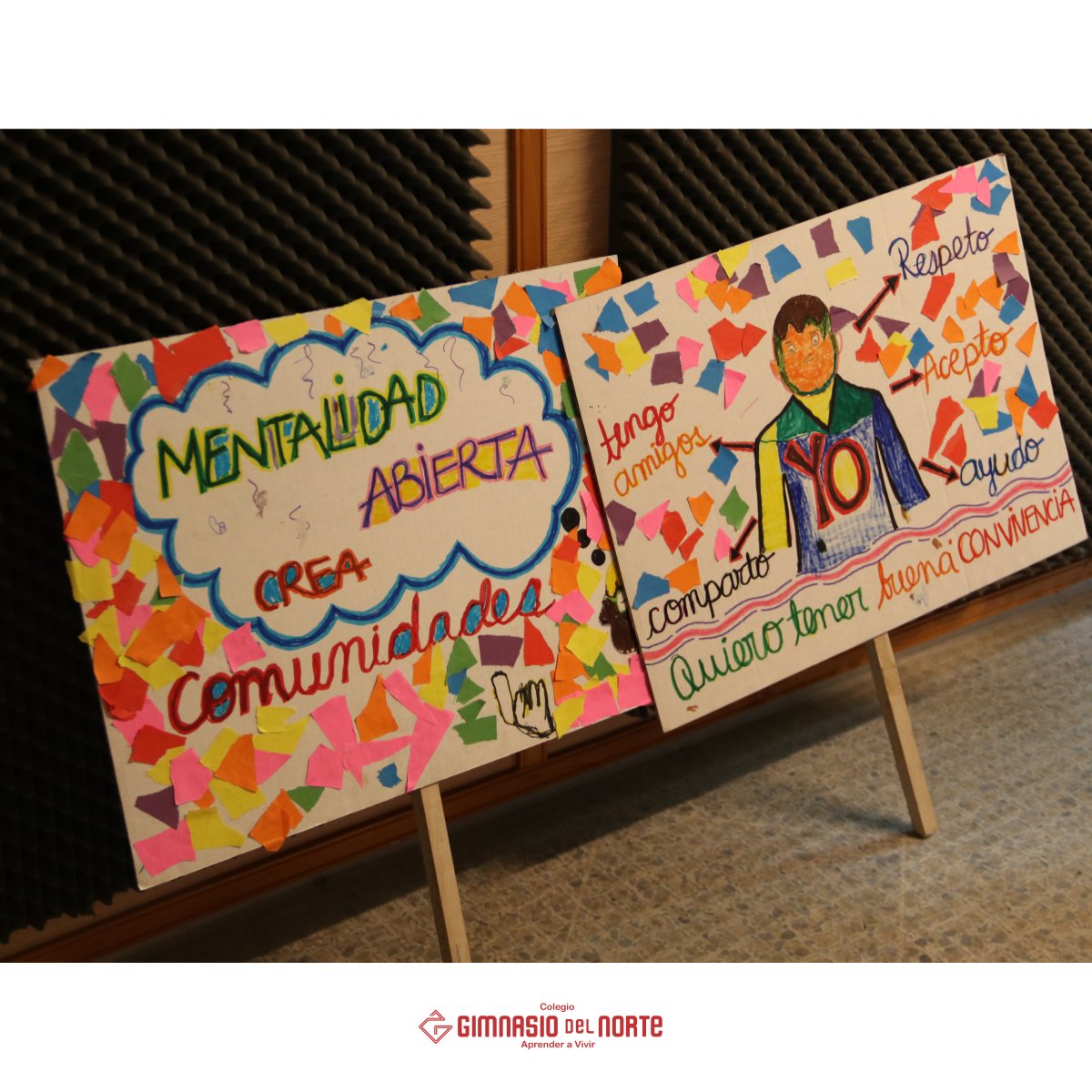 gimnorte's tweet photo. Los estudiantes del grado Transición visitaron nuestra emisora GN 94.5

Este grupo de hábiles comunicadores se tomó los micrófonos de GN 94.5  en su campaña para promover la convivencia escolar. 

Esta es otra de tantas experiencias enriquecedoras en el #MejorColegioDelMundo. https://t.co/bdICqlGUrE