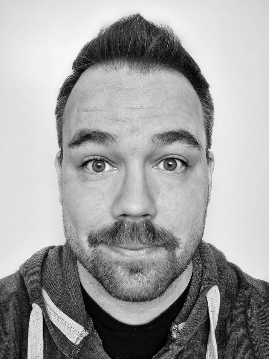 PlanBrewski's tweet photo. Hello, I'm Edward and I have a mustache now.

#selfie #fulldadmode https://t.co/aC7tIoTItH