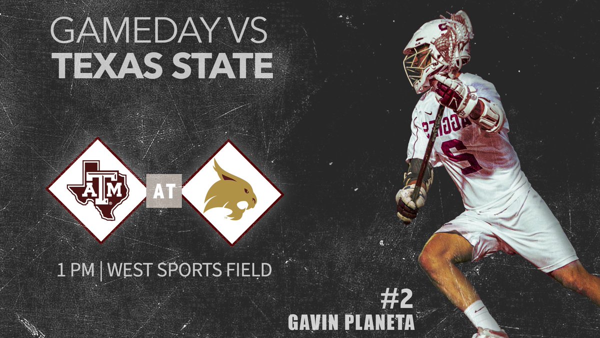 The first game of the 2020 season is SATURDAY against <a href="/TxStateLacrosse/">Texas State Lacrosse</a> in San Marcos!