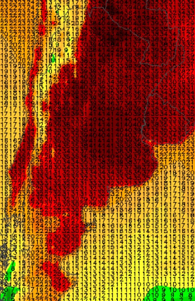 MeteoNacho's tweet photo. ⚠️#Sábado de #Sofocón 🔥🔥🔥
Se esperan temperaturas máximas cercanas a 38°- 40°C en amplias zonas del centro y noroeste de argentina. El domingo sigue el calor. Para el lunes se espera un descenso de temperatura casi sin lluvias. https://t.co/3eD35xXxMb