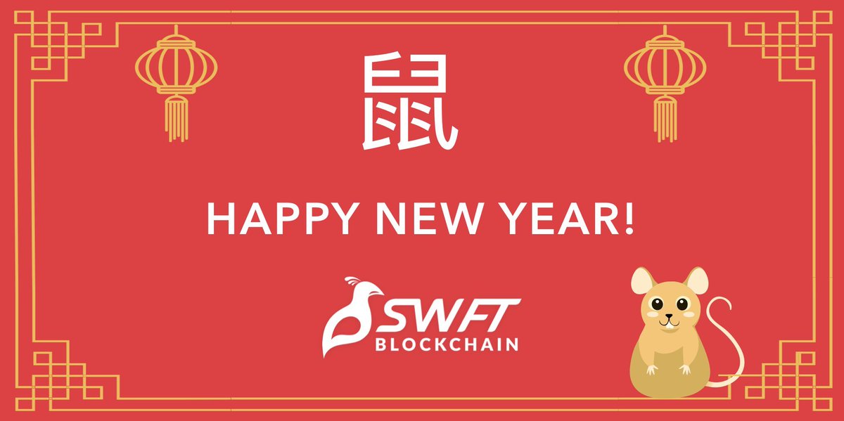 SWFTEsp's tweet photo. 🧧🏮
Feliz año nuevo chino de parte de SWFT Blockchain! 
#AnoNuevo2020 
#CNY2020  #YearoftheRat https://t.co/FZszA9KQbA