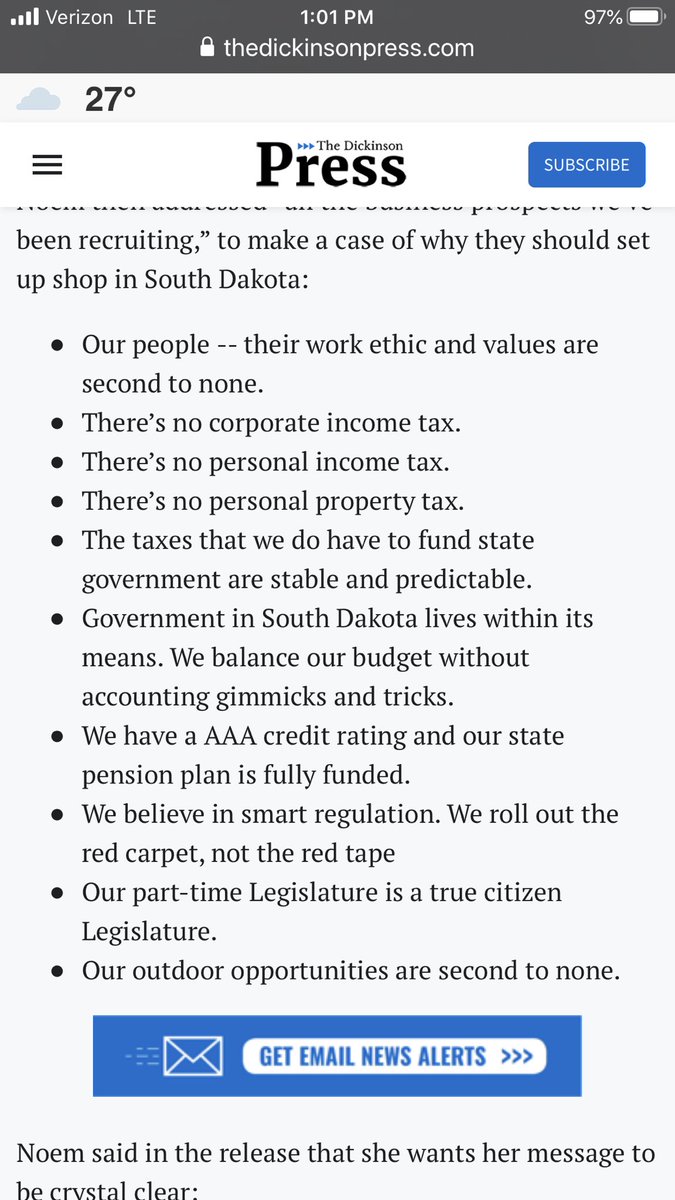 LOVE my new state of South Dakota! ⁦<a href="/govkristinoem/">Secretary of Homeland Security Kristi Noem parody</a>⁩ lists the reasons you and your business should be here best. 
👇🇺🇸👇🇺🇸👇