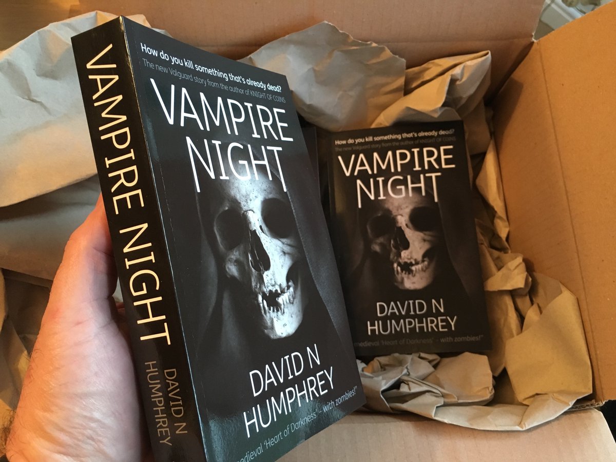 davidnhumphrey's tweet photo. Good news! My first, full-length novel VAMPIRE NIGHT is finished. After writing a few short stories, this has taken over 3 years, writing in my spare time and I'm massively proud of the final book. Coming soon to Amazon kindle as well as  paperback into bookshops #vampirenight https://t.co/8vpekJu9CJ