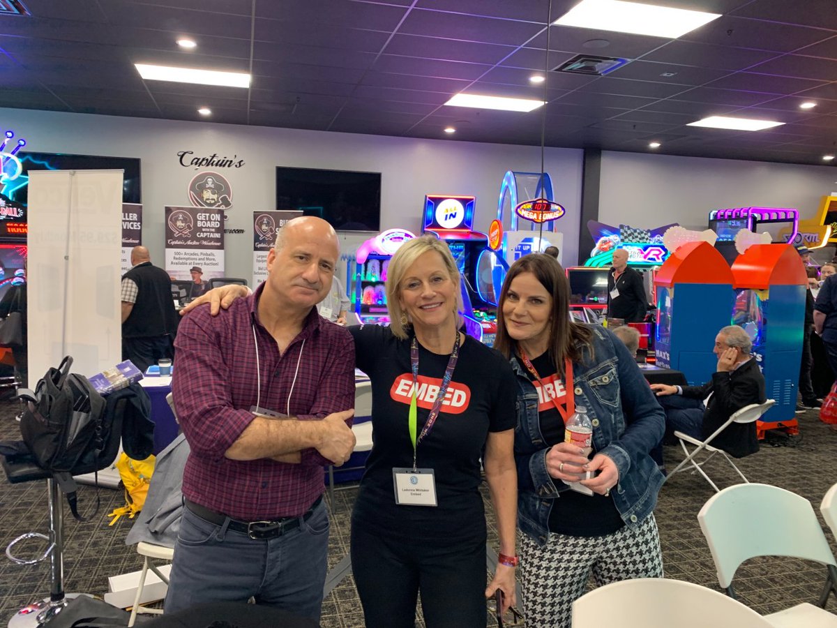 embedcard's tweet image. Team Embed is representing at the CEMA Spotlight Show in Anaheim.

We've had a great time talking to you about how our solution can empower your business of fun. 💪🏻

#embedevents #fuellingfun #funcrusaders