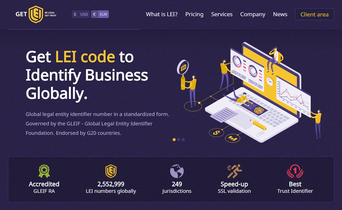 GetLEI Website dlvr.it/RNj4Xn was accepted