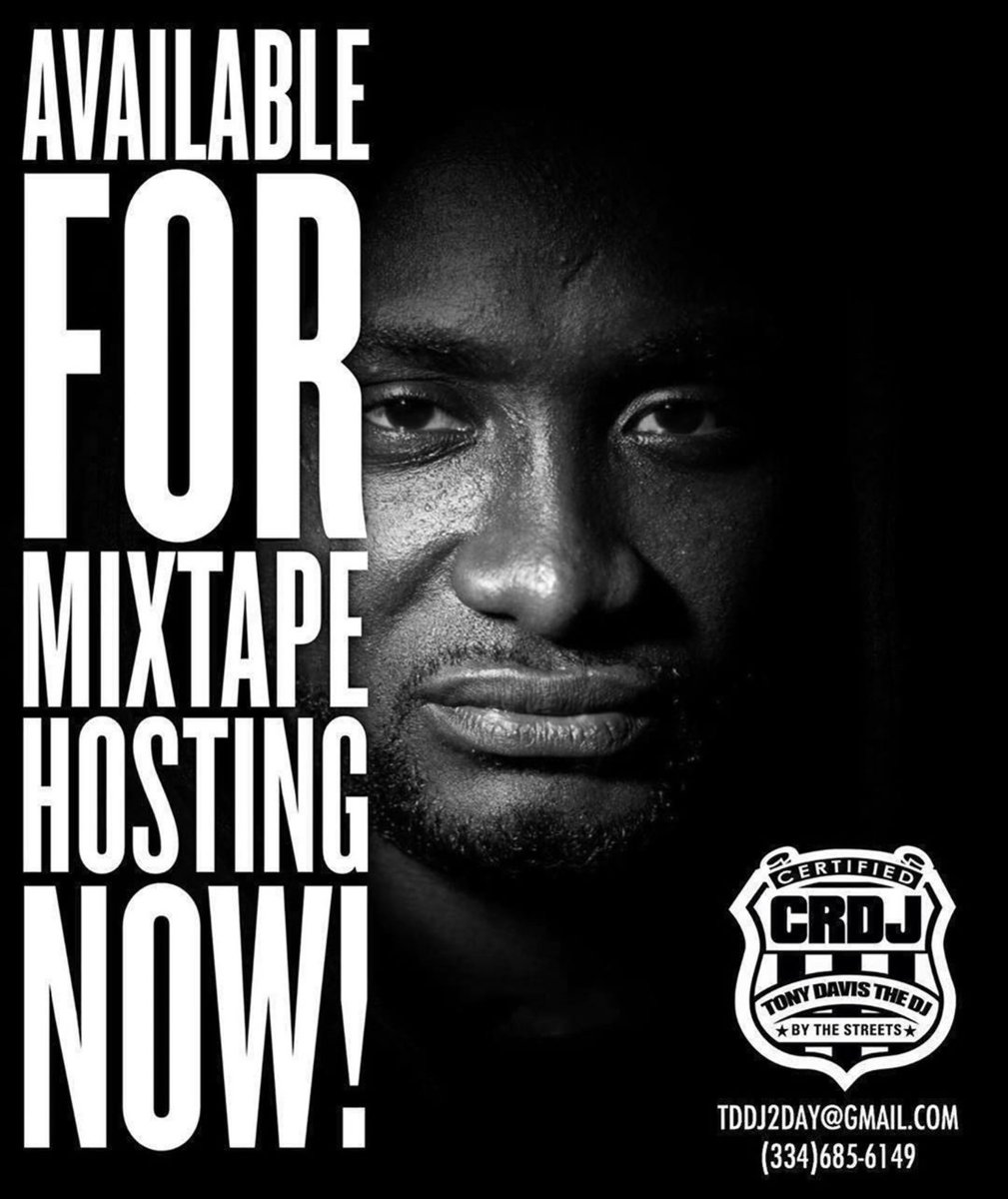 Tddj2Day's tweet photo. BOOK TONY DAVIS THE DJ NOW!
CALL OR TEXT (334)685-6149!!! I DO TRAVEL *SERIOUS INQUIRIES ONLY* #crdj #tbr  #tddj2day #tonydavisthedj2day
#coolrunningsdjs #teambiggarankin https://t.co/2Gtu6G0Mk7