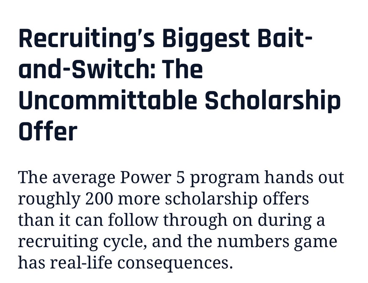 S_A_Connect's tweet photo. Unless you sign that #NLI , it’s just an offer. @ncaaec has all the information  #StudentAthletes need to know. https://t.co/SWM3TQicQS