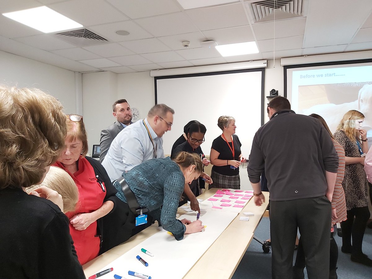 GWH_QI's tweet photo. Great energy and positivity in the room today, teams have come up with some great ideas to improve our complaints process https://t.co/HRDfjNzx5n