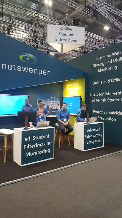 netsweeper's tweet photo. What do you think is the best part of #BETT2020? #edtech #BETT #netsweeper https://t.co/K7DeMAVFTa