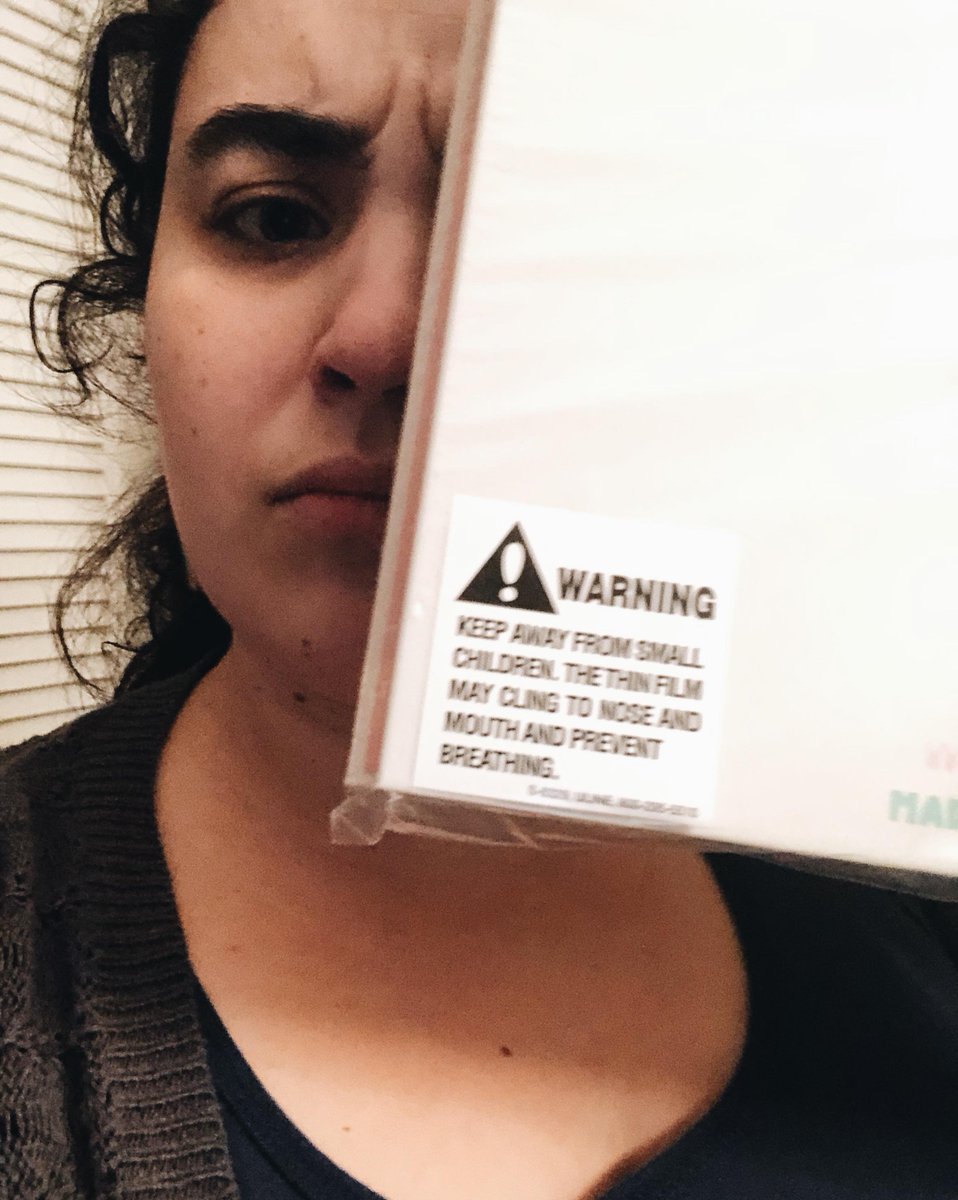 Do you want a baby book that has a sticker on the back saying that it's unsafe for children? Oh wait ok the warning is just for the plastic? Well still, please be careful with this book around your children ok—knowledge can be powerful.