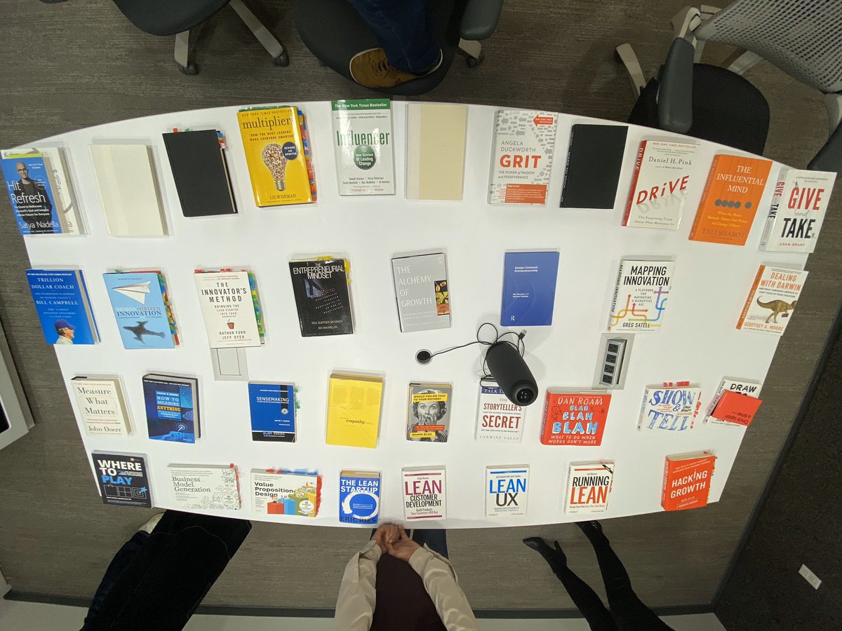 Books - Culture Code, Hit Refresh, Trillion Dollar Coach, Design Driven Innovation, Measure What Matters