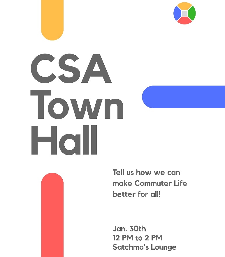 loynocsa's tweet photo. Got some ideas for future events? Have suggestions on how to make Commuter Life better? Want to voice any concerns? Come to our monthly Town Hall on Jan. 30 during the window https://t.co/u7BKl8Bw8V