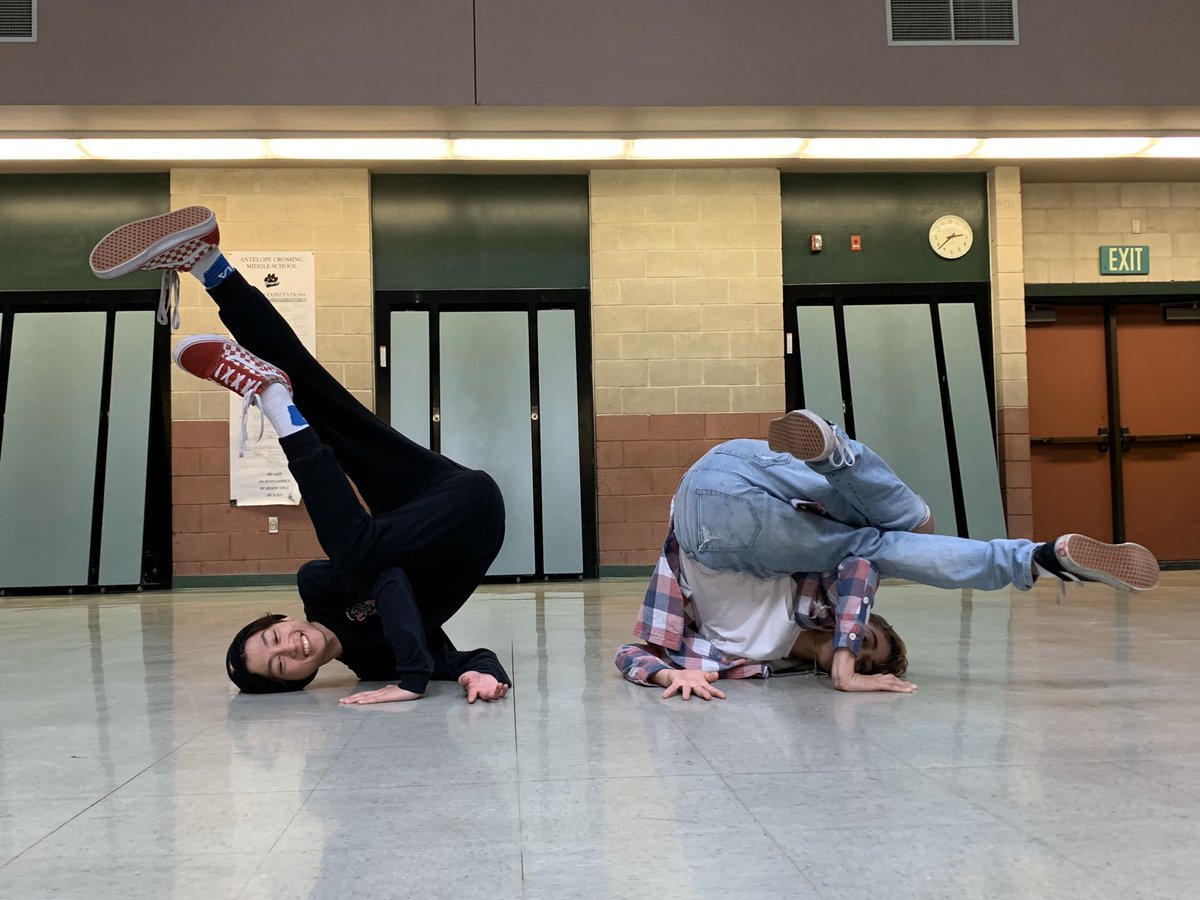 mrs_zanni's tweet photo. 20% Leadership project. This rockstar decided to teach break dancing to his peers after school today. He collected coloring books and crayons from them for his charity. I love big hearts and positive attitudes. ❤️ @_ACMSCougars #dcjesdproud https://t.co/2ZU9pX9J5w