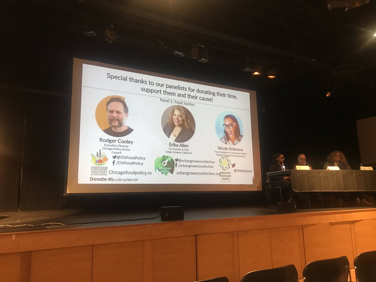 JK_Museums's tweet photo. Food Justice session courtesy of @UPPSA_UIS with Erika Allen, Nicole Robinson &amp; Rodger Cooley  #uis2020 ....... so much food for thought DAMN IT I PROMISED MYSELF NO FOOD PUNS https://t.co/le17VwD9yx