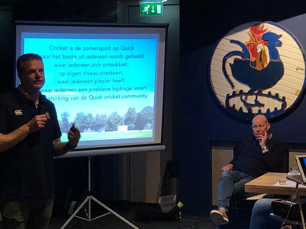 Op de ‘speakers corner’ wordt de cricket strategie 2015 (Pushing Boundaries) <a href="/HVCVQuick/">HV & CV Quick</a> gelanceerd. Speciale spreker <a href="/paulvanderzwaan/">Paul van der  Zwaan</a> over het unieke van Quick.