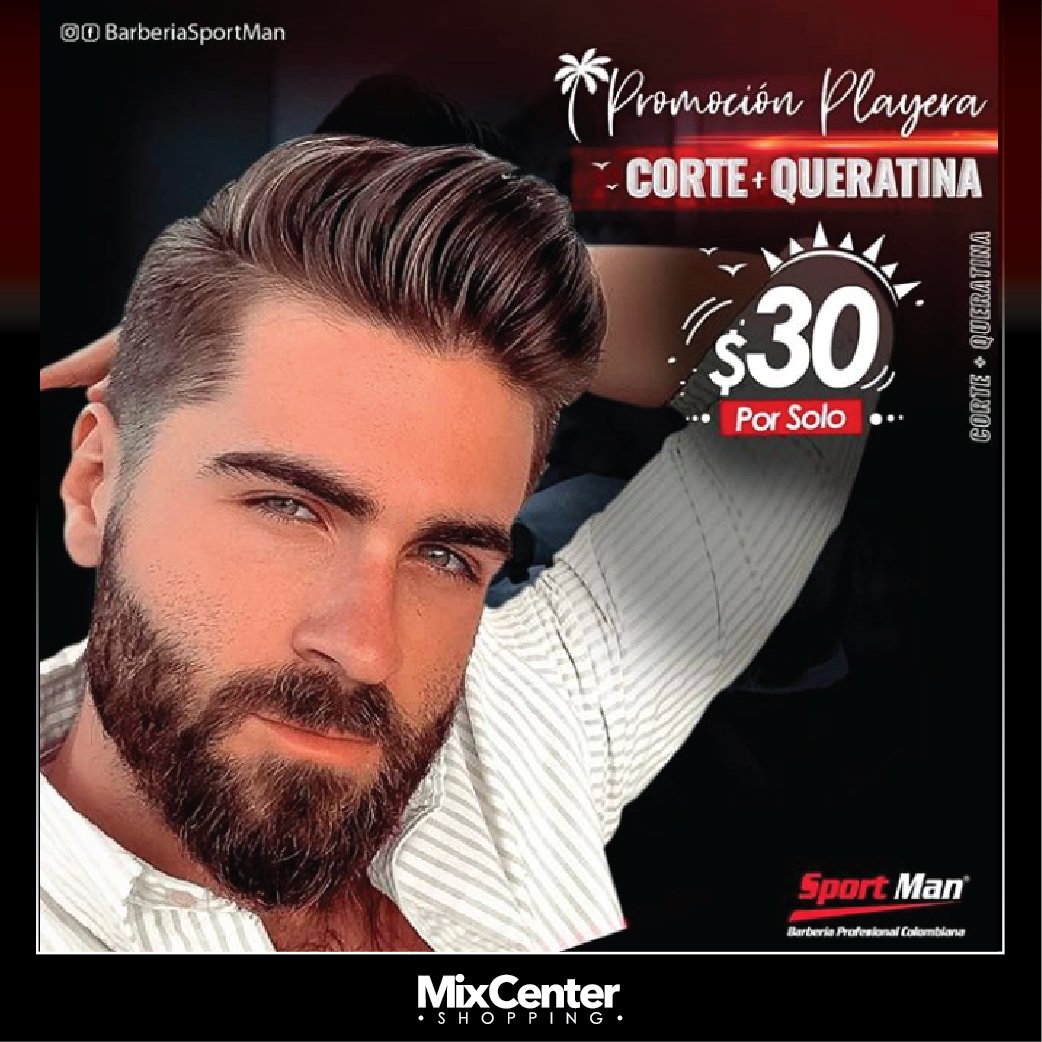 mixcenter_ec's tweet photo. GUAYAQUIL !! Barberia Profesional Colombiana. Estamos ubicados en la Garzota 2 al lado de la cancha el Bukanero y Sucursal Mix Center Shopping local 14. Promocion de CORTE+ALISADO KERATINA. Whats app 0992176424
#guayaquil #guayaquileño #guayaquilcity #guayaquilecuador #guayaquil https://t.co/DqFi6WQ2Rv