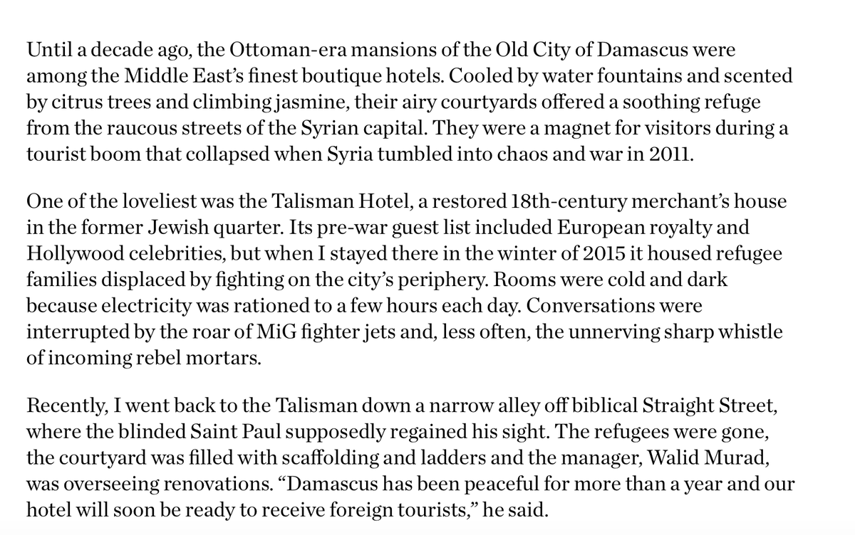 SusanDirgham's tweet photo. Wonderful to see an Australian journalist reporting from Damascus; Chris Ray presents the voices of Syrians; he's not talking up war or sectarianism. #walkleys! @walkleys 

#LoveDamascus #LoveSyria 

@SatPaper 

https://t.co/hn9t3nFxck https://t.co/uYsYSut8p8