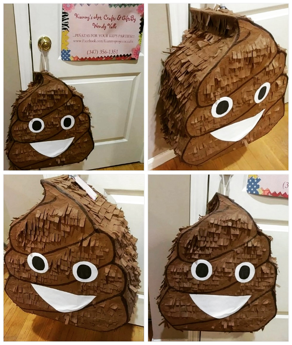 Wendys_pinatas's tweet photo. This 💩#shitty #emoji #PIÑATA is AVAILABLE FOR SALE and can be yours!!!! 😂take it to your birthday party
#emojiparty #emojipartytheme #emojipinata #emojibirthday #emojiselfie #emojilovers #emojis #shittymemes #shittyemojis #shitemoji💩 #piñatastematicas #Piñata🎊 #party #nycity https://t.co/Q9lOaV2ZZr