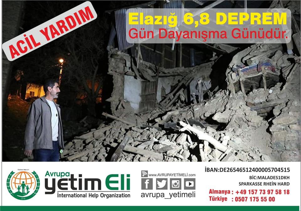 YetimeliR's tweet photo. Erdbeben ereignen sich ohne Vorankündigung und haben zumeist verheerende Folgen. Deshalb bitten wir um Spenden für die Katastrophenvorsorge.  #türkiye #elazig #Sivrice #Malatya #Kayseri https://t.co/yRizIl2kBt