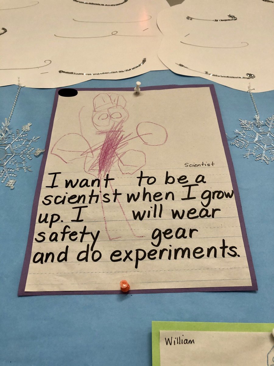 astroian_phd's tweet photo. I have never been so proud as a dad. This was my son’s response for what he wanted to be when he grows up at his preschool 😊 #scienceFTW #thatsciencelife #SafetyFirst https://t.co/Oc0lPm4vo1