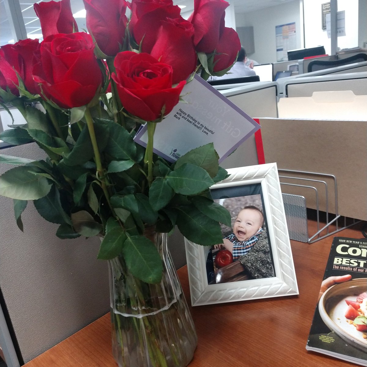 Thank you to my husband <a href="/news12ctsudol/">Mark Sudol</a> for the beautiful birthday roses!