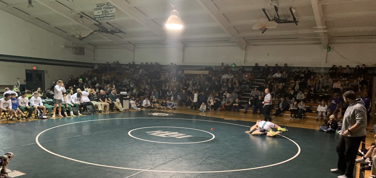 NTH_Athletics's tweet photo. 🤼‍♂️Trojans Win🤼‍♂️

North Hall picks up the win in front of a fun environment tonight with many legends watching - Congrats to our coaches and athletes 

#Character #Passion #Together https://t.co/HqxZAgSQKJ